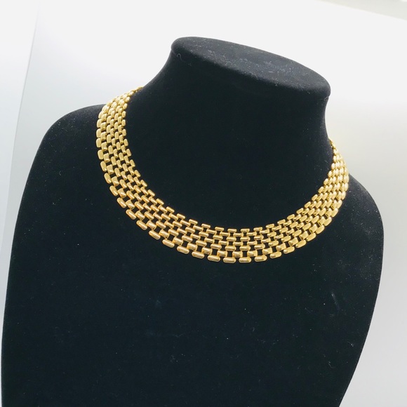 Napier Jewelry - VTG Napier Panther Link Necklace